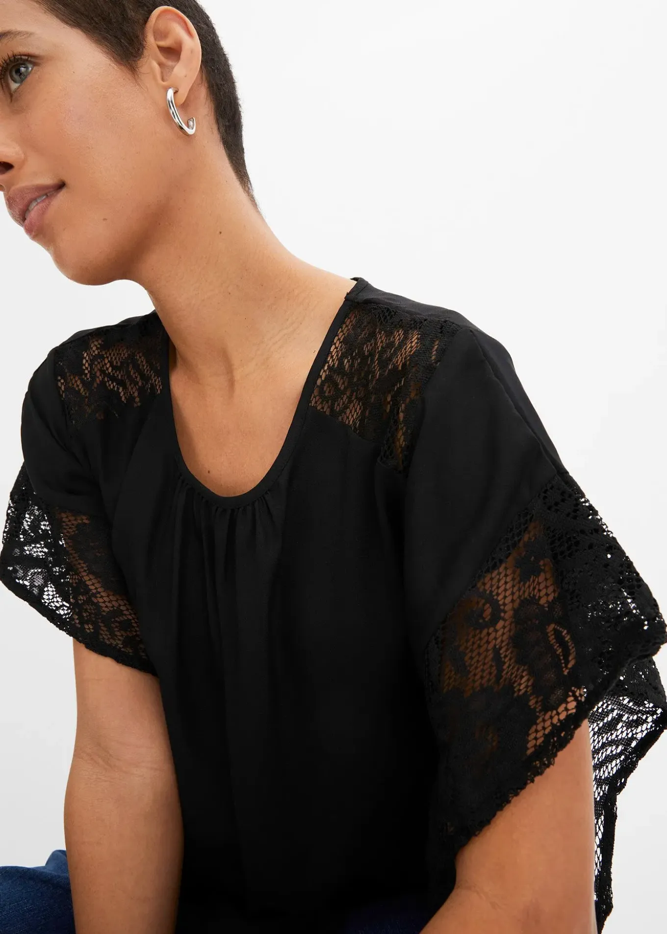 Blouse avec applications