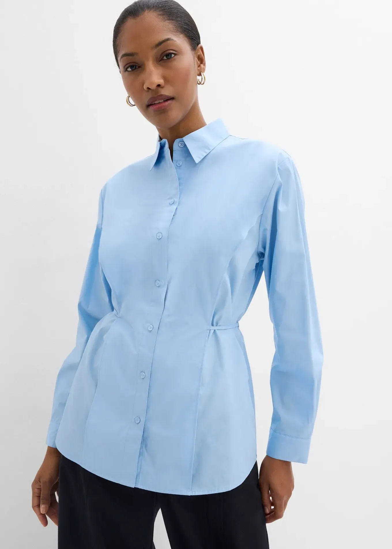 Blouse avec lien à nouer