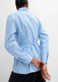Blouse avec lien à nouer