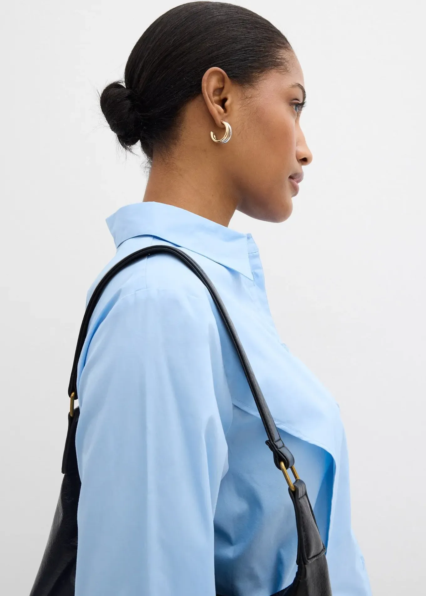 Blouse avec lien à nouer