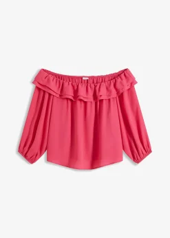 Blouse Carmen en polyester