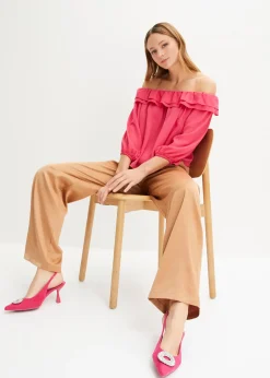 Blouse Carmen en polyester