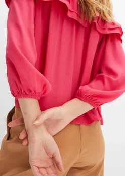 Blouse Carmen en polyester