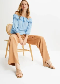 Blouse Carmen en polyester