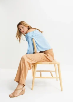 Blouse Carmen en polyester