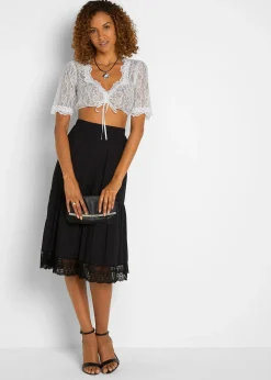 Blouse de dirndl en dentelle