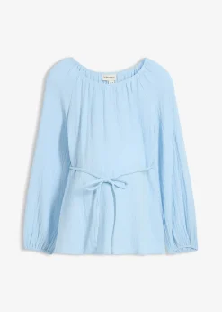Blouse de grossesse en gaze de coton