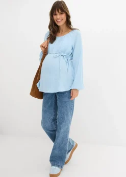 Blouse de grossesse en gaze de coton