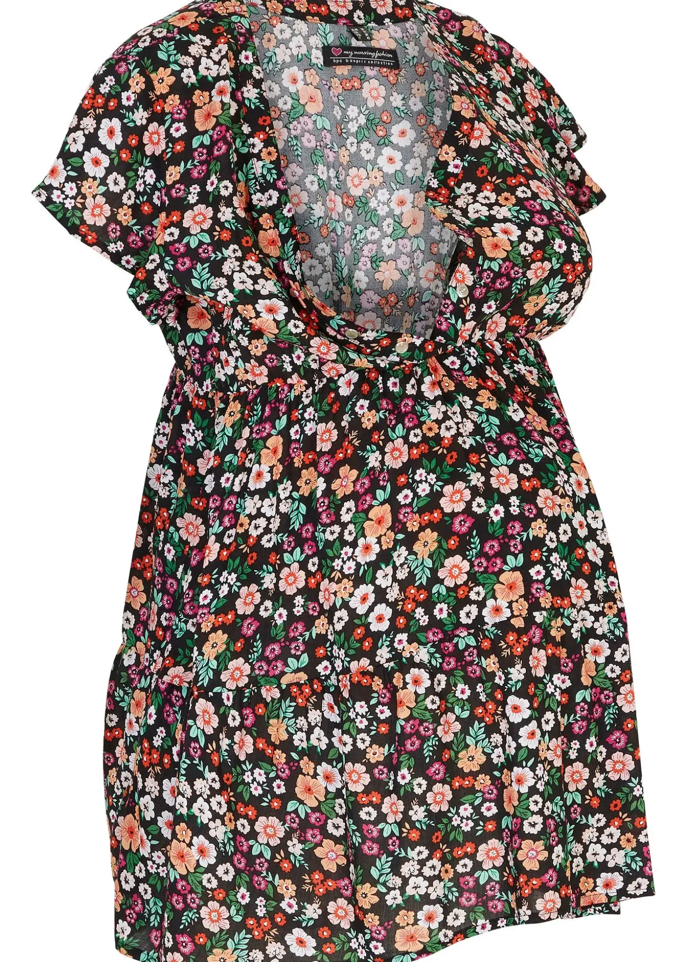 Blouse de grossesse et d’allaitement en viscose fluide