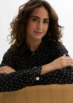 Blouse de grossesse et d’allaitement en mousseline