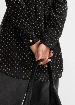 Blouse de grossesse et d’allaitement en mousseline