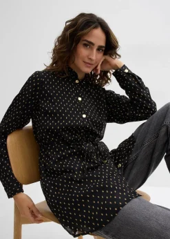 Blouse de grossesse et d’allaitement en mousseline