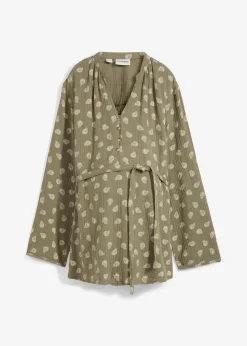 Blouse de grossesse et d’allaitement en gaze 100% coton