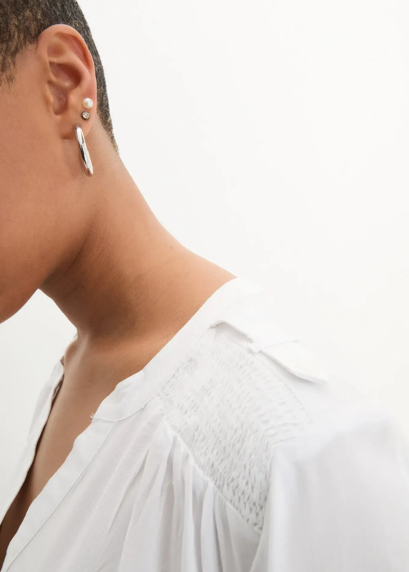 Blouse douce en viscose