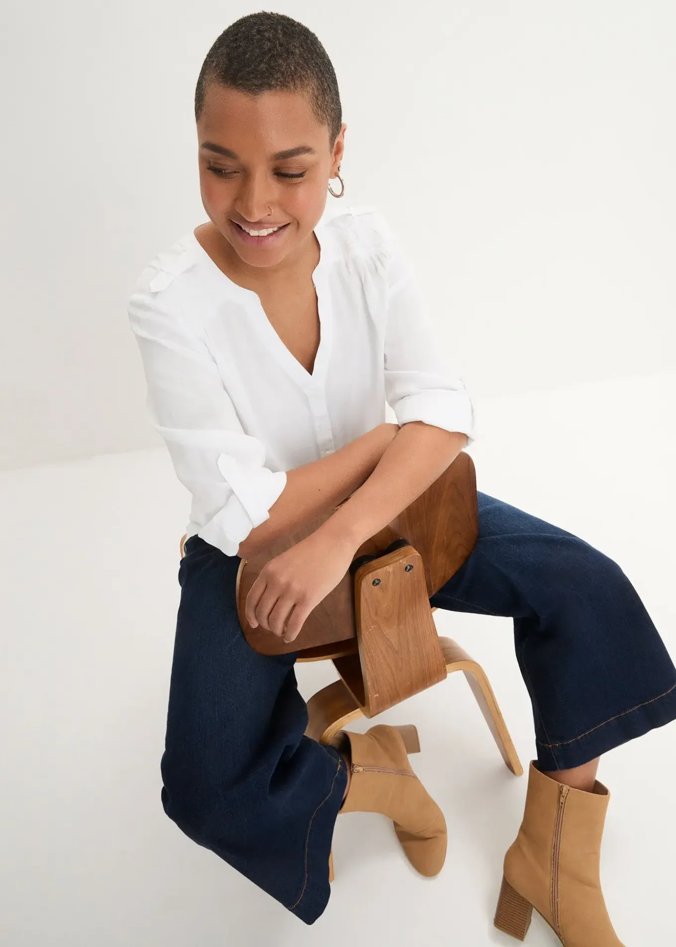 Blouse douce en viscose