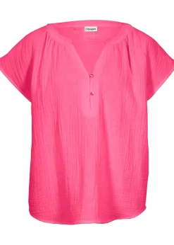 Blouse en gaze 100% coton