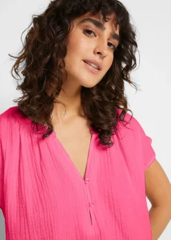 Blouse en gaze 100% coton