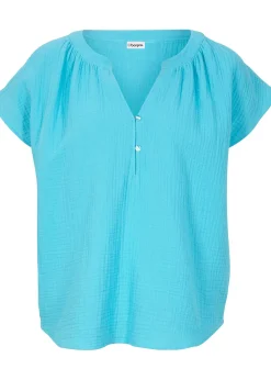 Blouse en gaze 100% coton