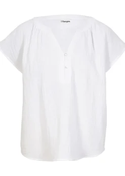 Blouse en gaze 100% coton