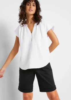 Blouse en gaze 100% coton