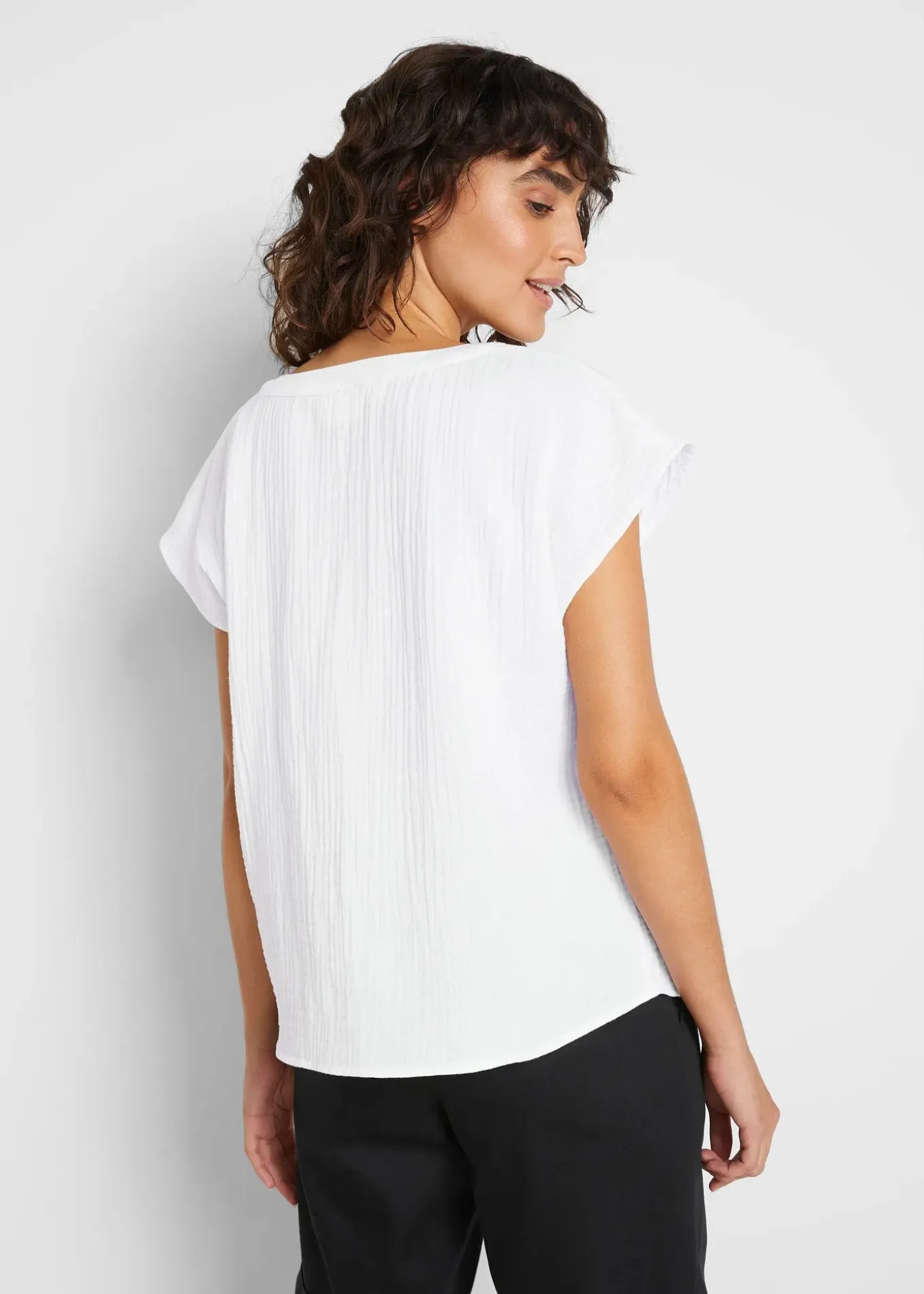 Blouse en gaze 100% coton