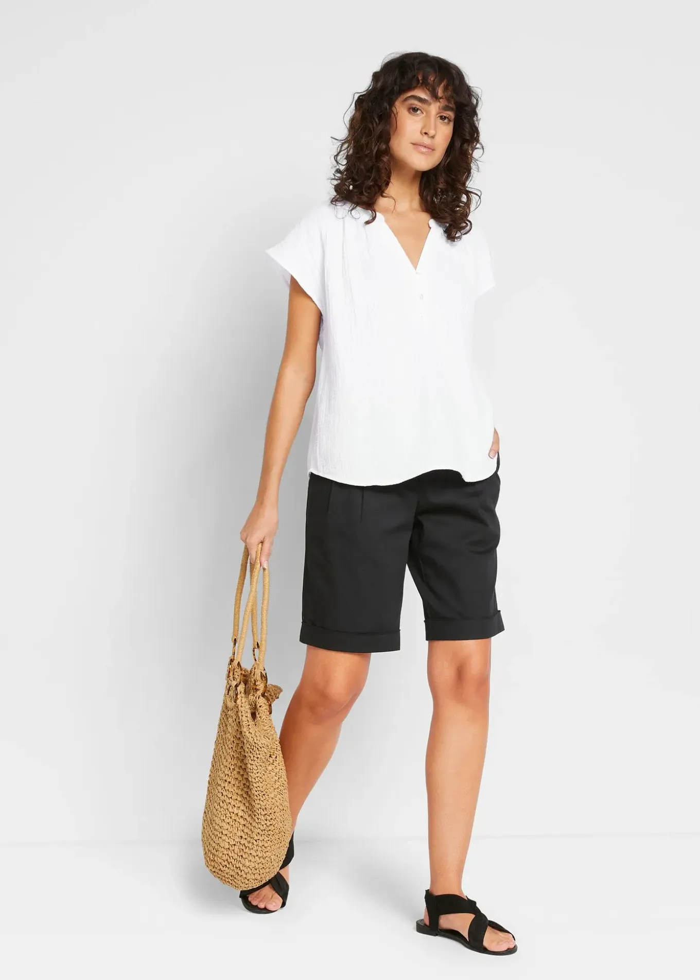 Blouse en gaze 100% coton