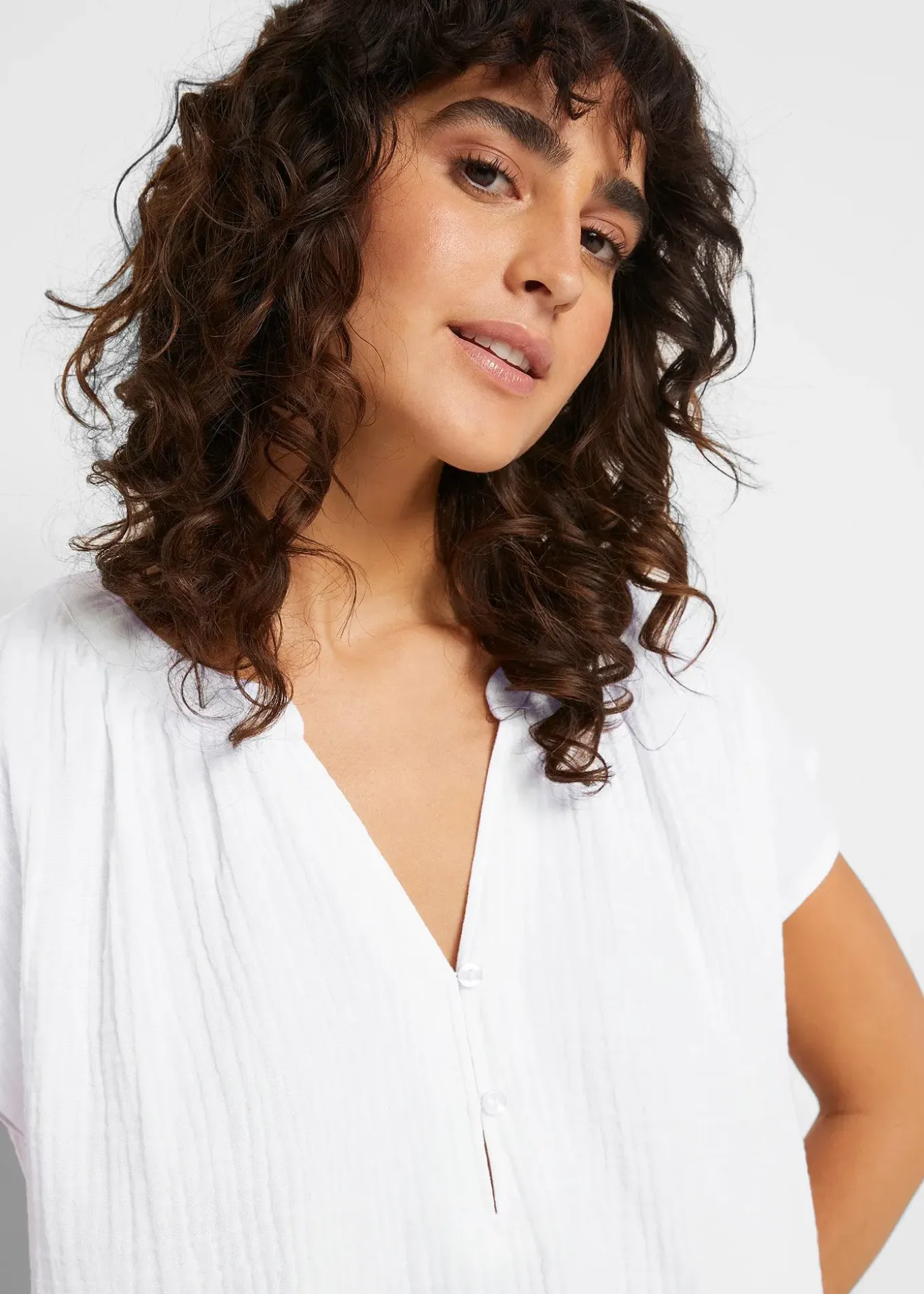 Blouse en gaze 100% coton