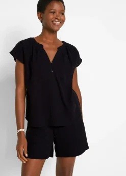 Blouse en gaze 100% coton