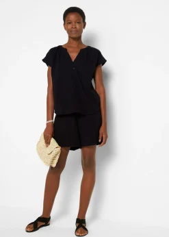 Blouse en gaze 100% coton