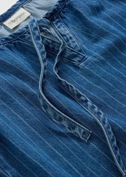 Blouse en jean, coton