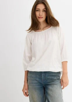 Blouse en jersey 100% coton