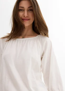 Blouse en jersey 100% coton