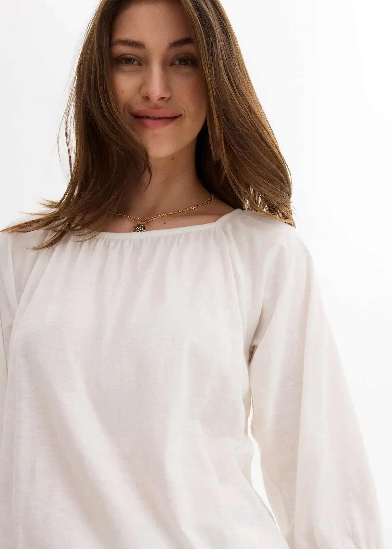 Blouse en jersey 100% coton