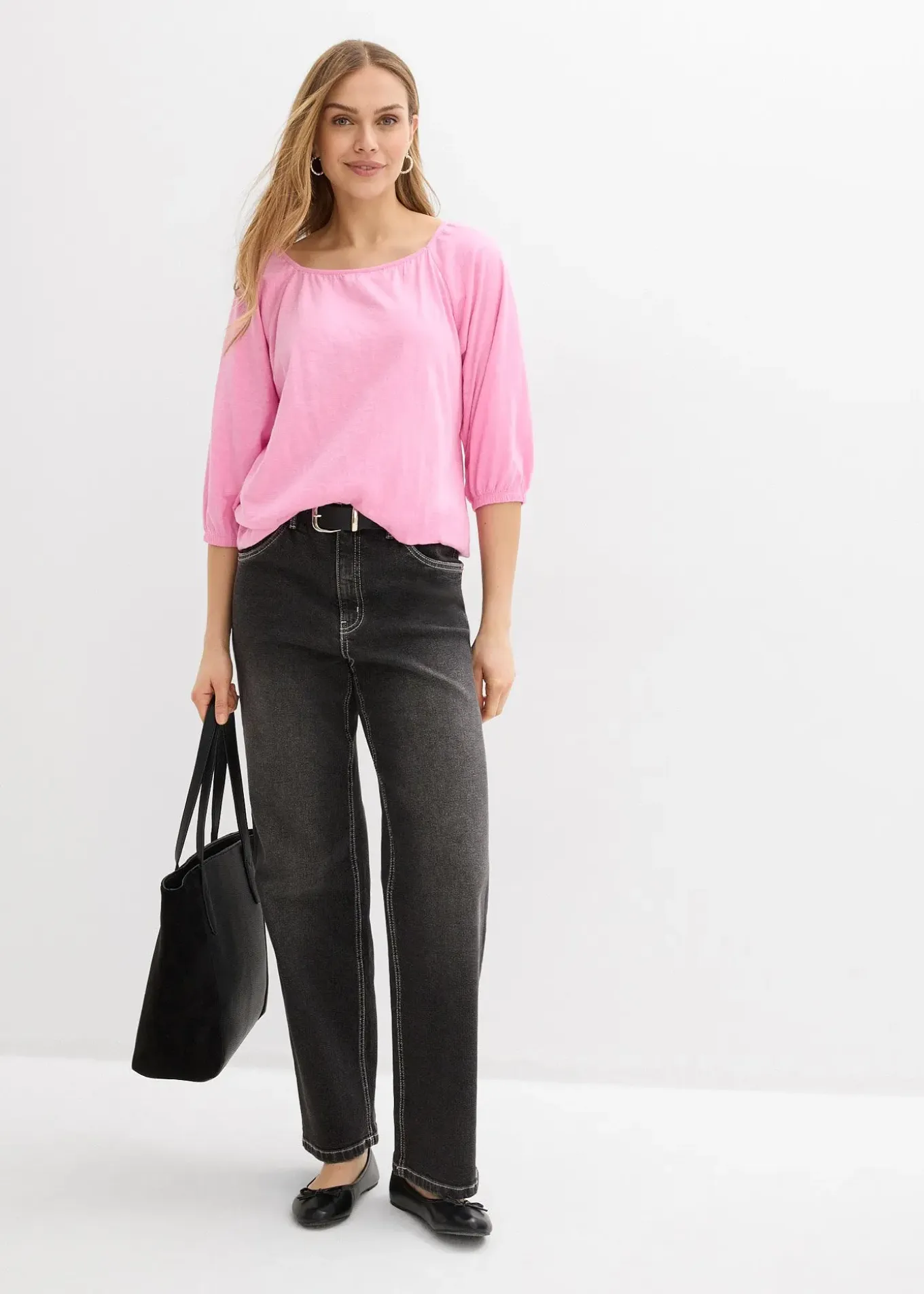 Blouse en jersey 100% coton