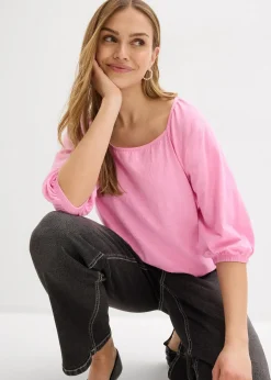 Blouse en jersey 100% coton