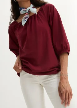 Blouse en jersey 100% coton