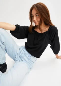 Blouse en jersey 100% coton