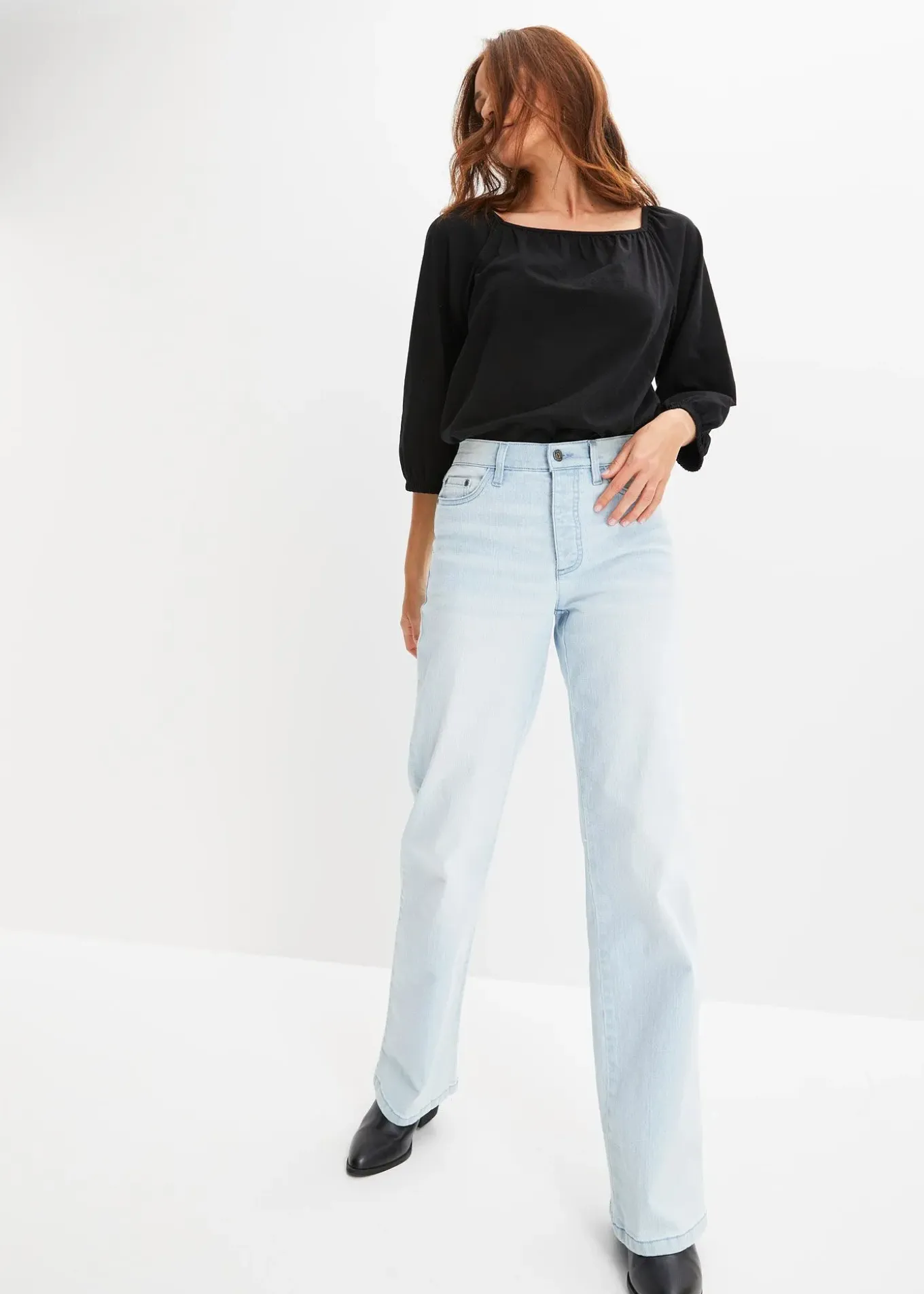 Blouse en jersey 100% coton