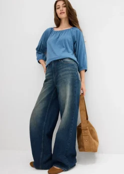 Blouse en jersey 100% coton