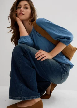 Blouse en jersey 100% coton