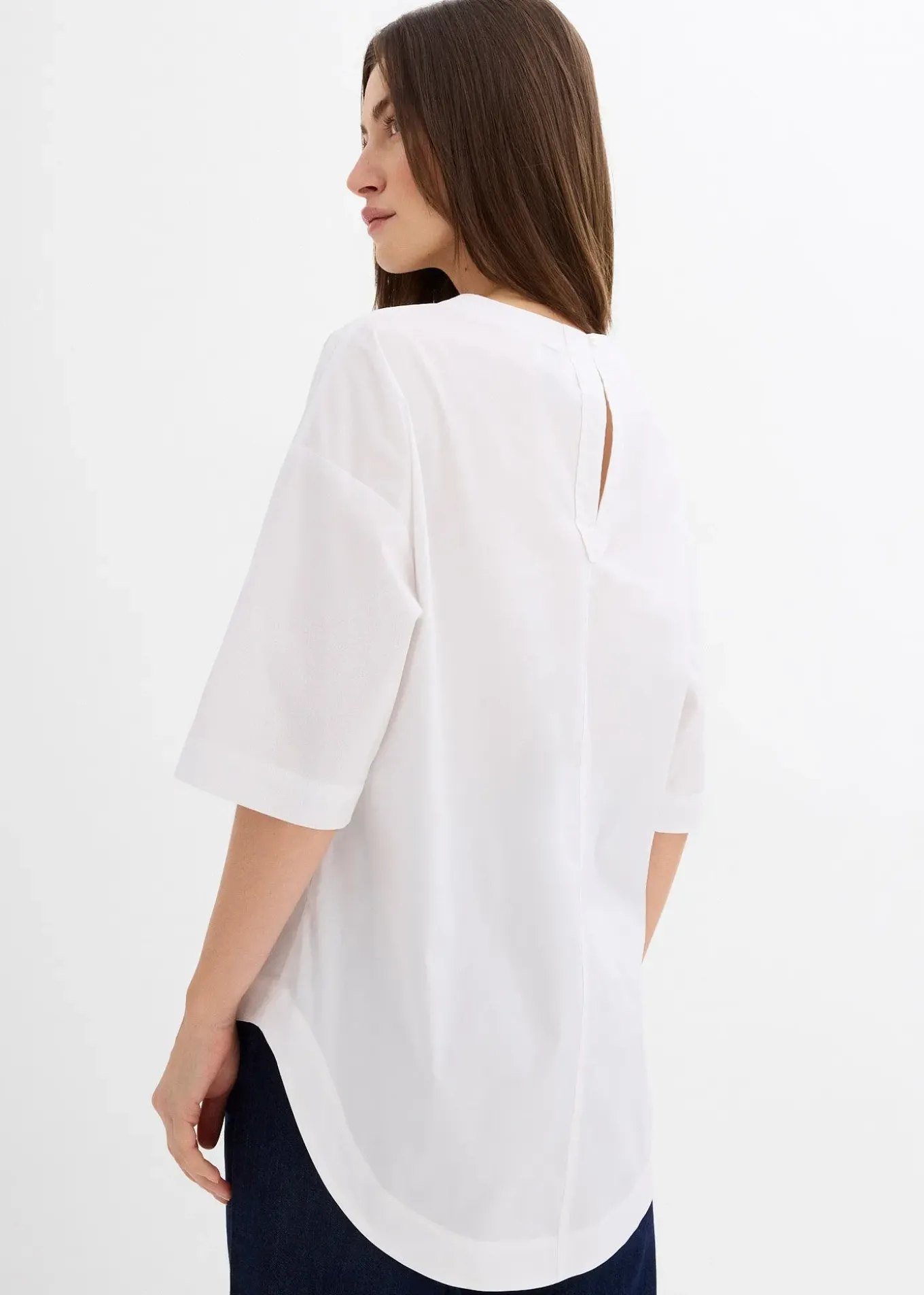 Blouse en jersey oversize