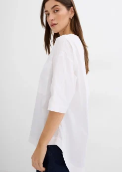 Blouse en jersey oversize