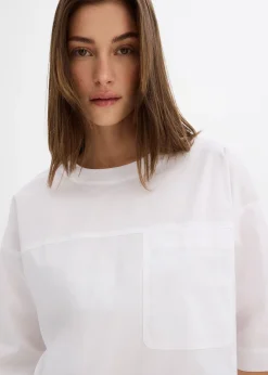 Blouse en jersey oversize