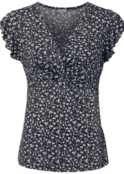 Blouse en jersey viscose extensible