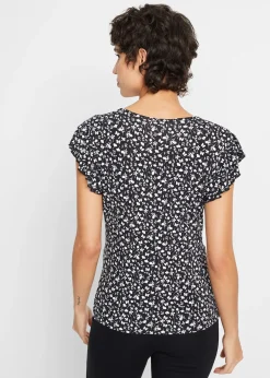 Blouse en jersey viscose extensible