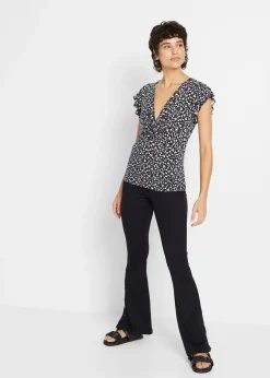 Blouse en jersey viscose extensible