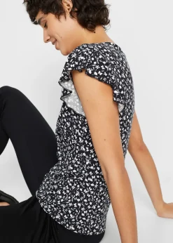 Blouse en jersey viscose extensible