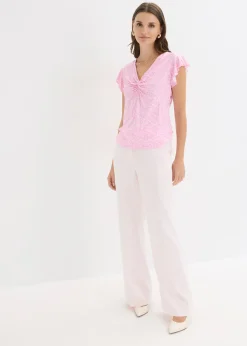 Blouse en jersey viscose extensible