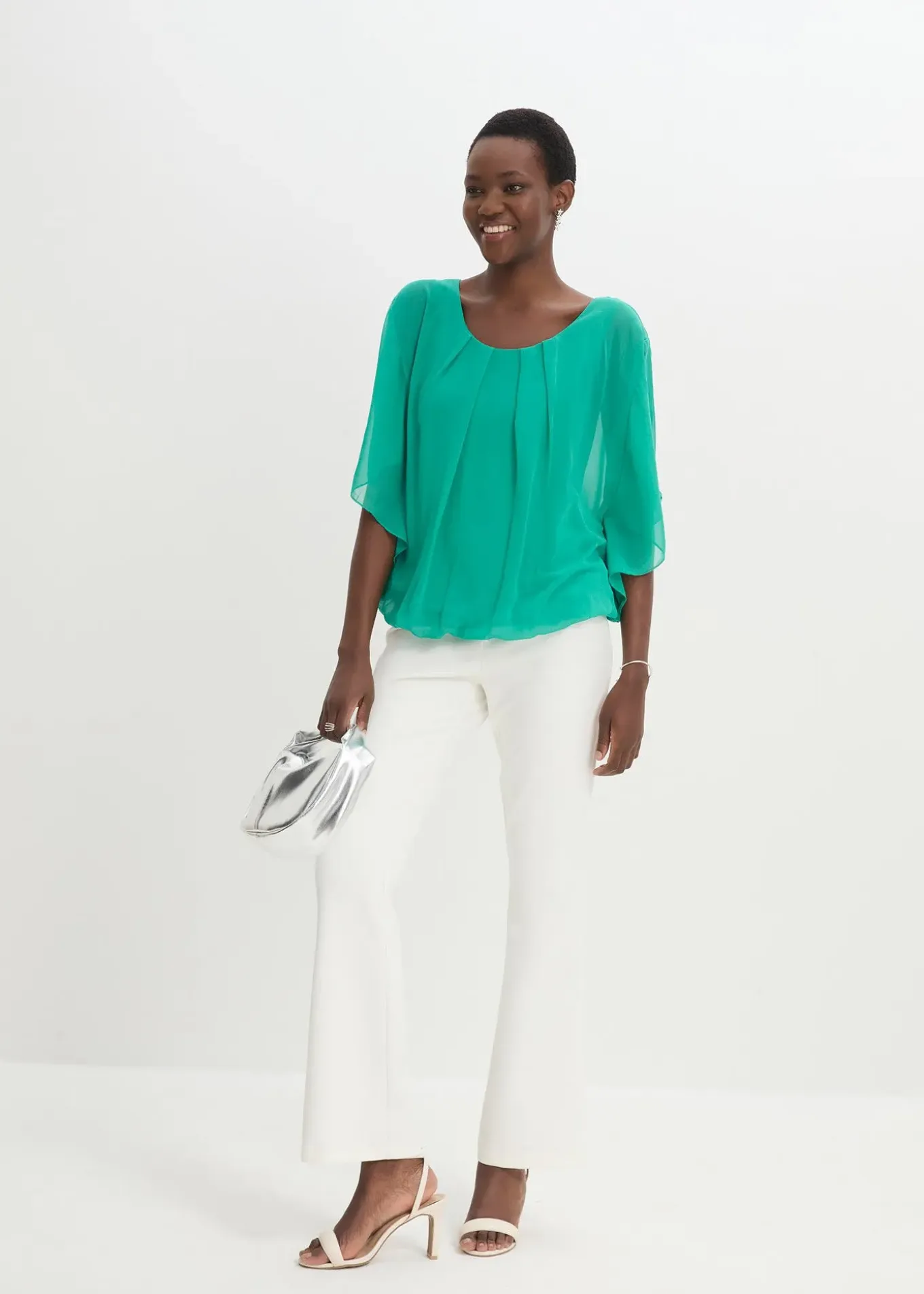 Blouse en mousseline