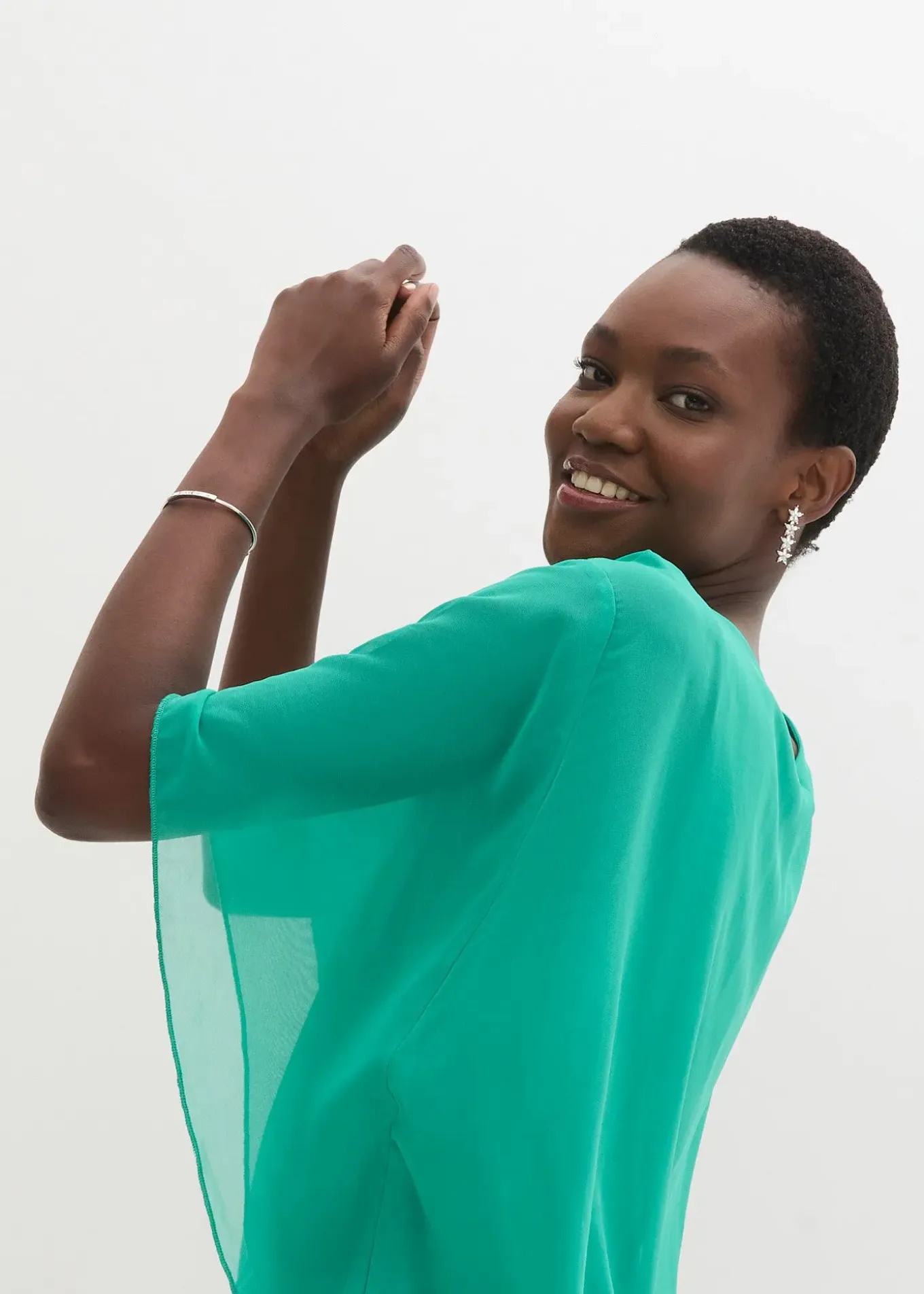 Blouse en mousseline